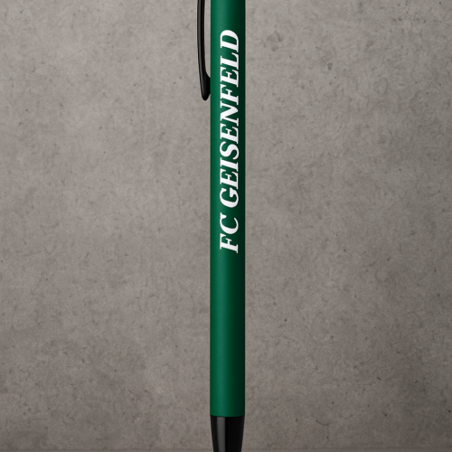 FC Geisenfeld Kugelschreiber auf Beton FCG Kugelschreiber