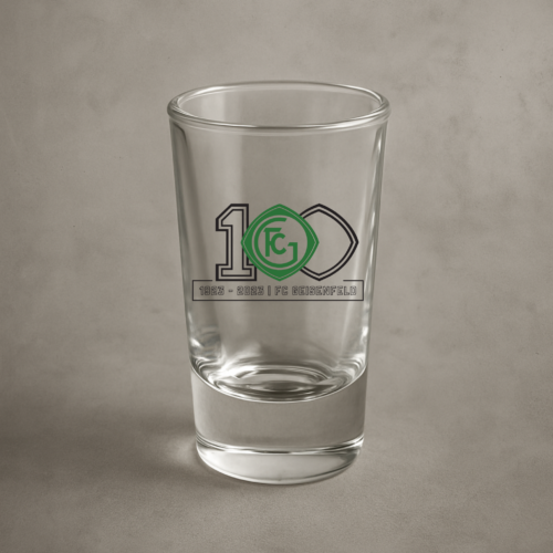 Jubiläumsschnapsglas FCG FCG Jubiläumsschnapsgläser